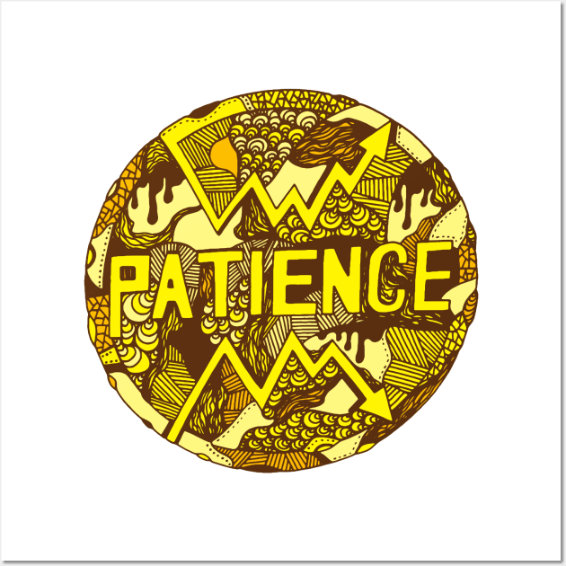 Sorange Circle of Patience Wall Art by kenallouis